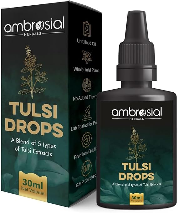 Ambrosial Tulsi Drops