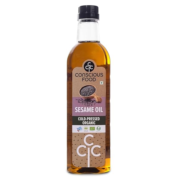 Conscious Food Organic Cold Pressed Sesame oil 