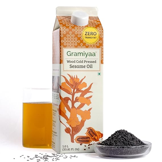 Gramiyaa Wood Cold Pressed Sesame Oil