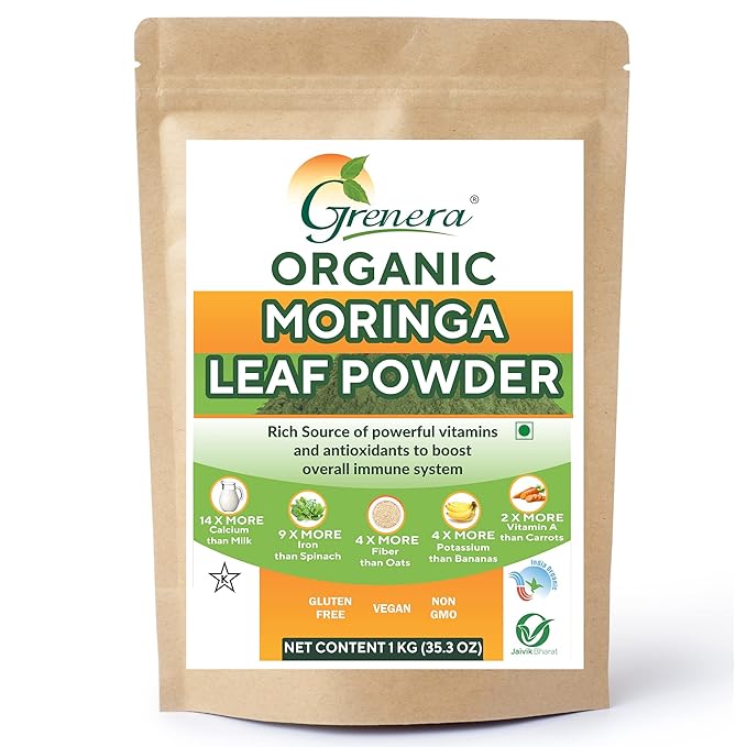 Grenera Organic Moringa Leaf Powder