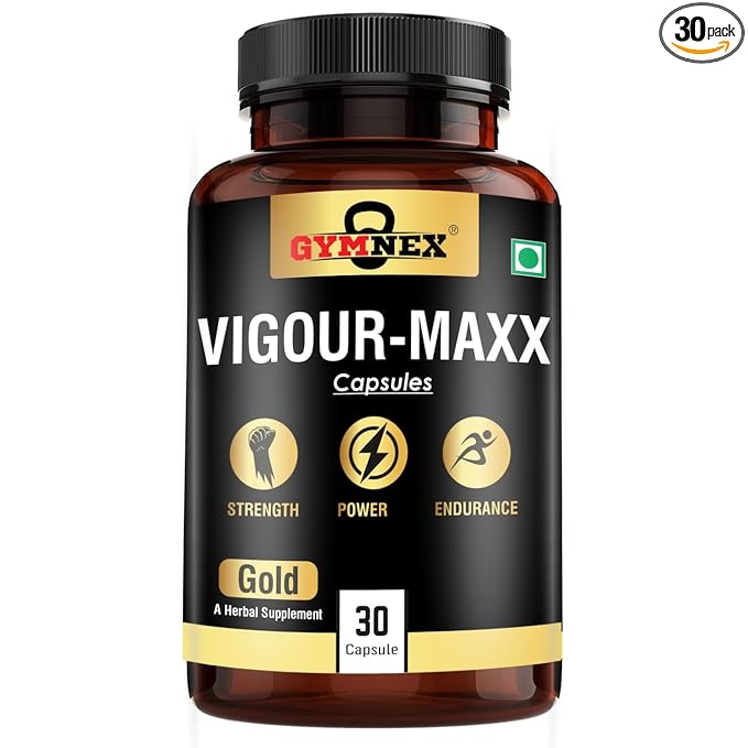 GYMNEX Vigour- Maxx Shilajit Gold Capsules