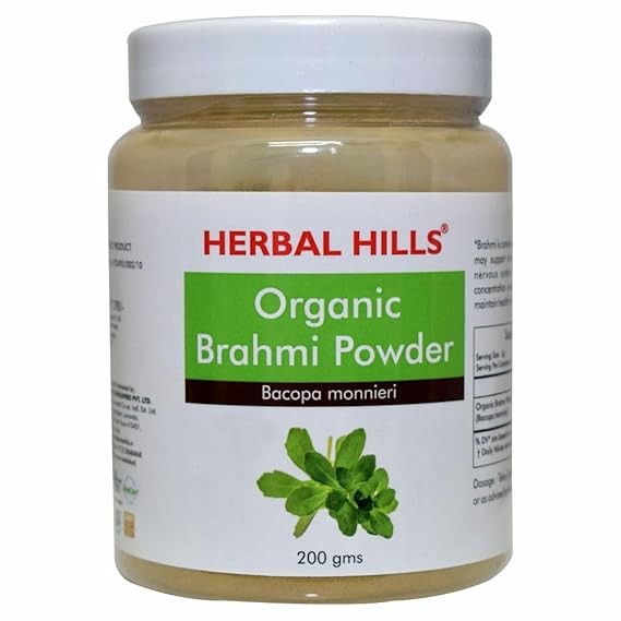 Herbal Hills Organic Brahmi Powder