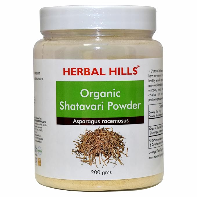 Herbal Hills Organic Shatavari Powder