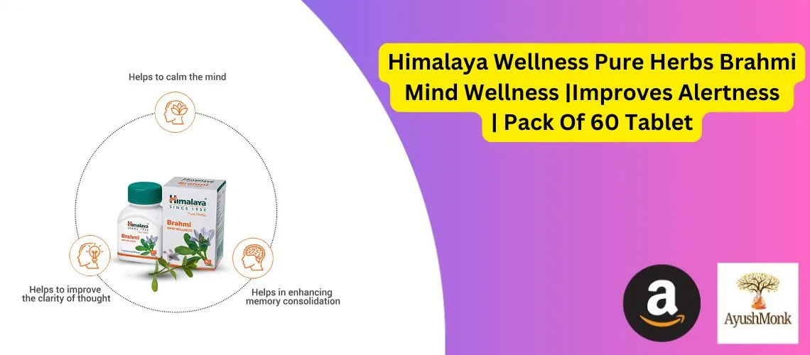 Himalaya Wellness Pure Herbs Brahmi Mind Wellness & Improves Alertness 