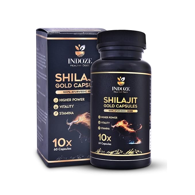 Indoze Pure Shilajit Gold Capsules