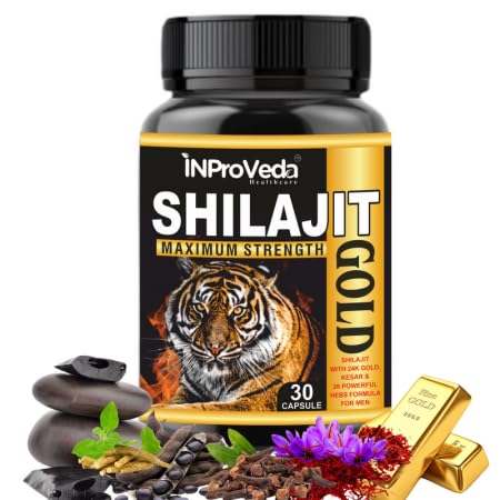 INProVeda Shilajit Gold 30 Capsules