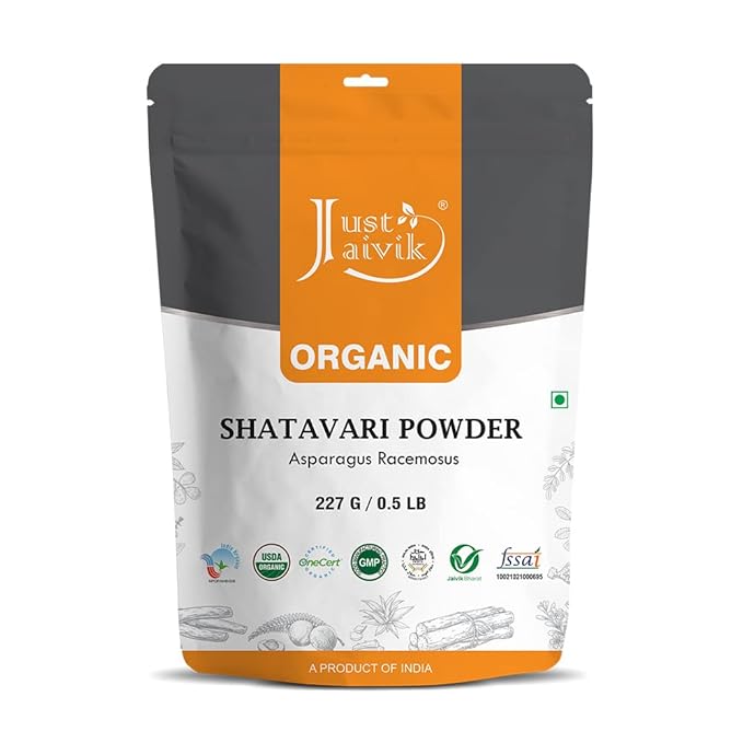 Just Jaivik Organic Shatavari Powder