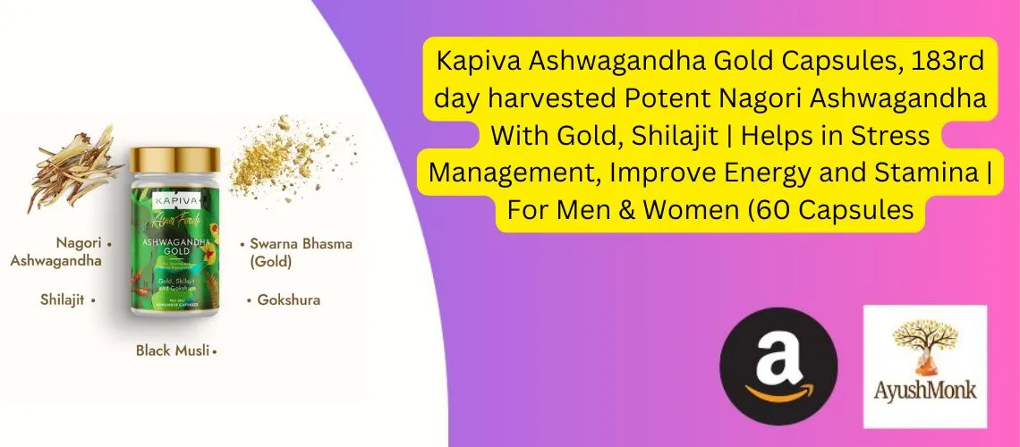 Kapiva Ashwagandha Gold Capsules