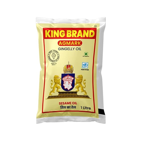 KING BRAND Agmark Gingelly/Sesame Oil