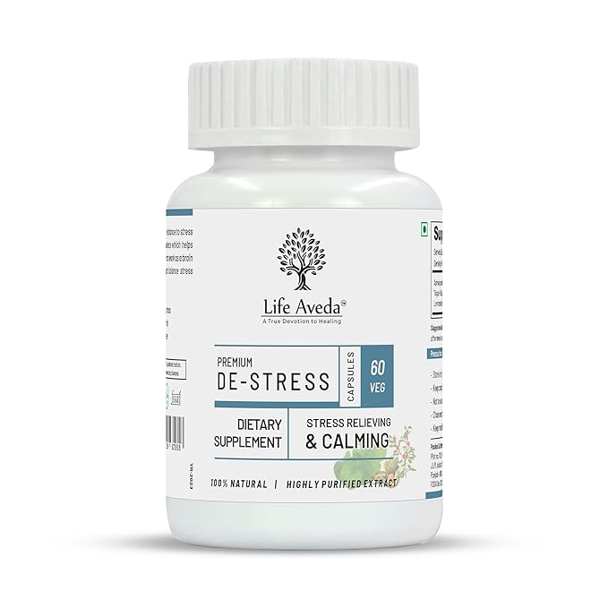 Life Aveda De Stress Ayurvedic medicine for Stress and Anxiety