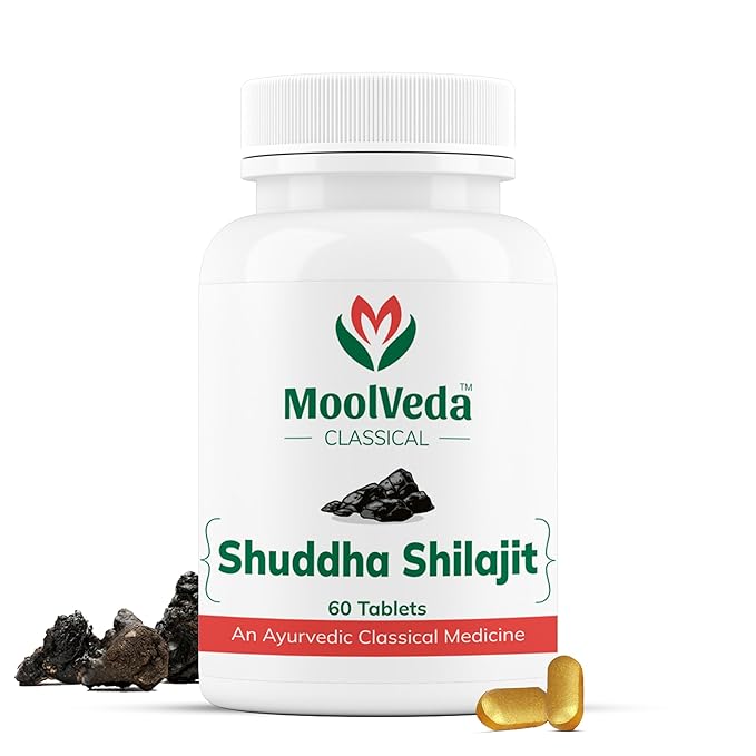 Moolveda Original Shuddha Shilajit Pure Gold