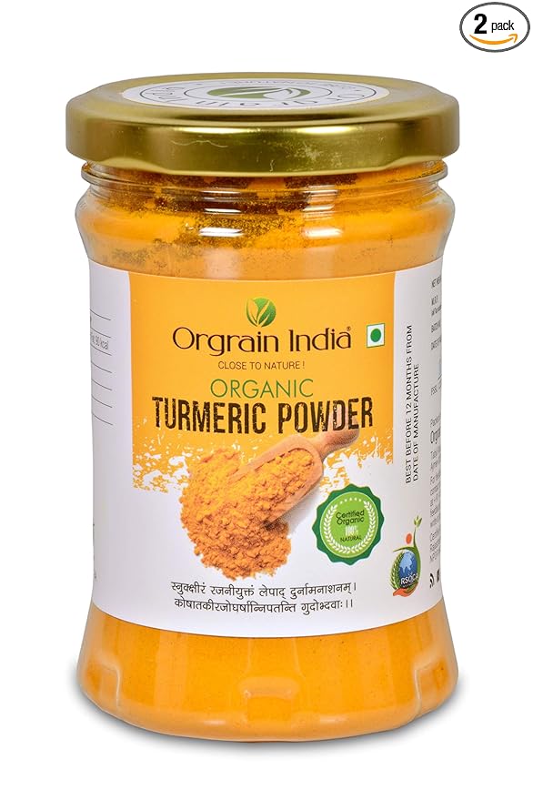 Orgrain India Organic Turmeric Powder