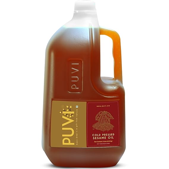 Puvi 5L Cold Pressed Sesame Oil