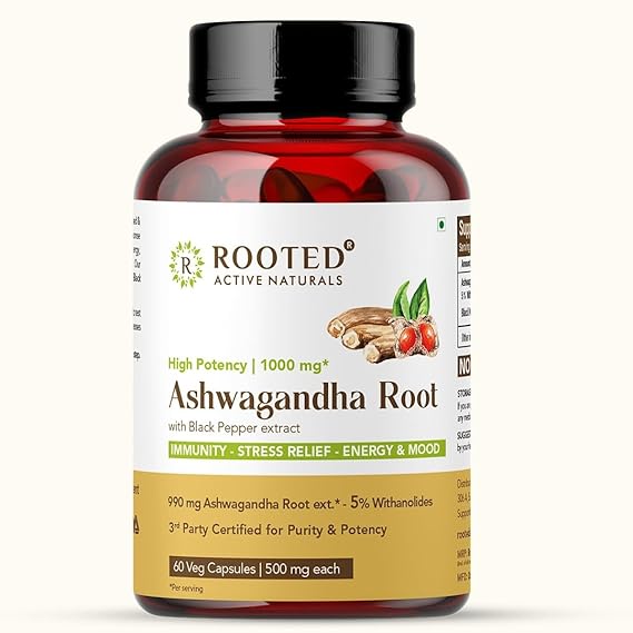 Rooted Ashwagandha Root Capsules