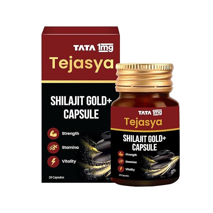 Tata 1mg Tejasya Shilajit Gold+ Capsule